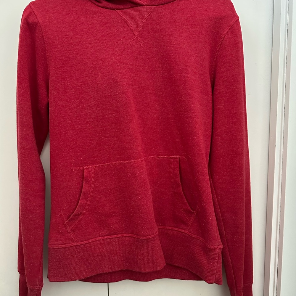 Red Hoodie with Front Pocket